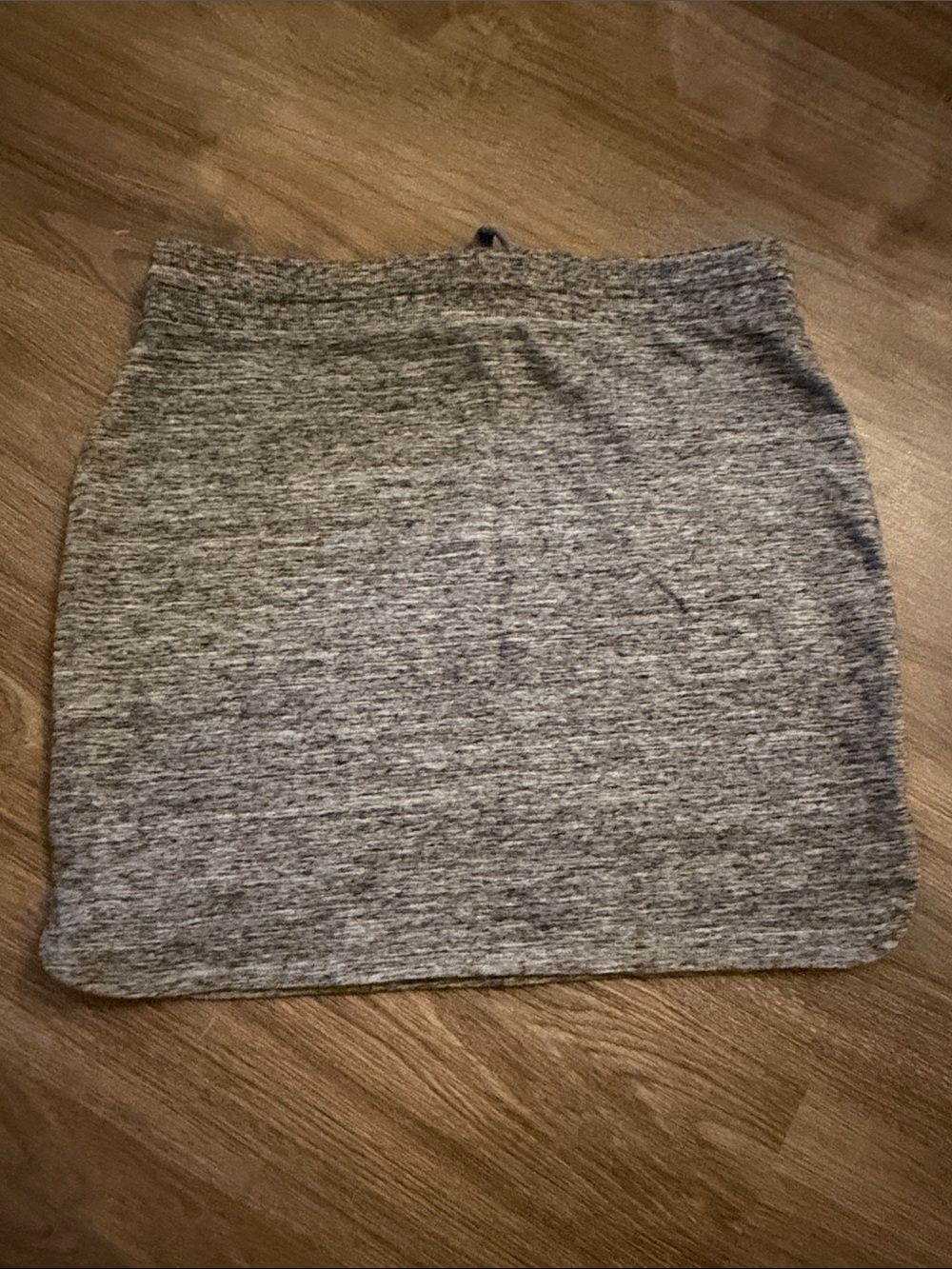 Daily Ritual | Gray Knit Skirt | Medium - Picture 2 of 3